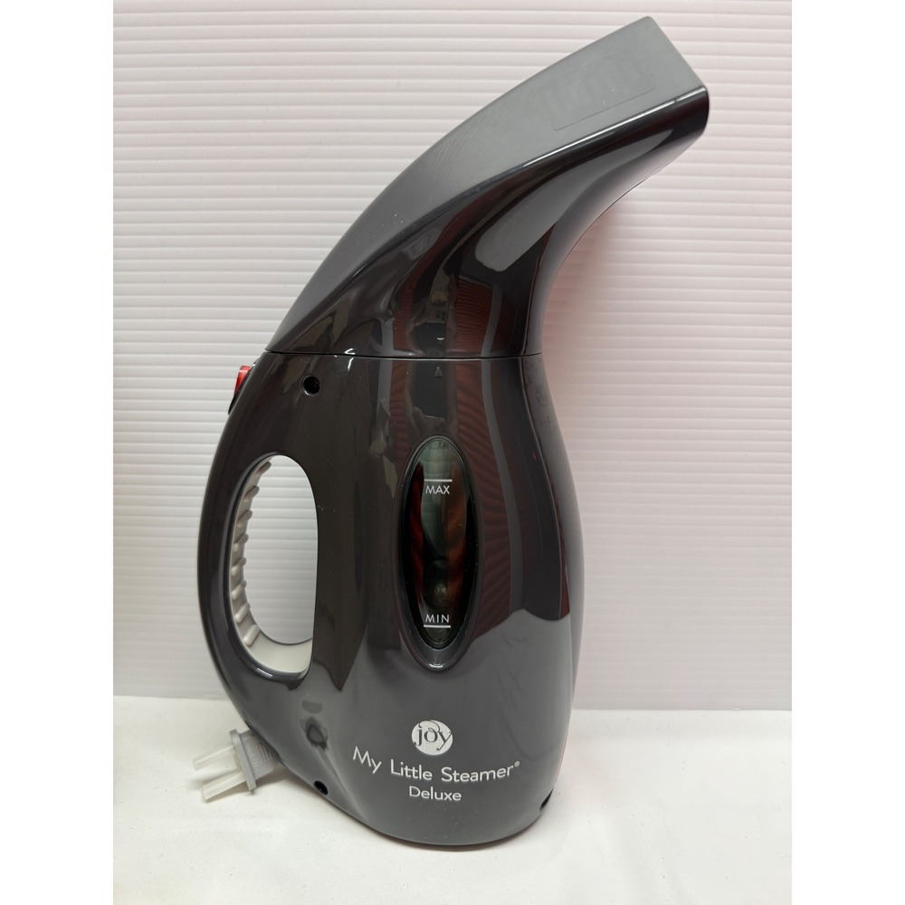 Joy Mangano My Little Steamer Deluxe Handheld Garment Steamer Gray NEW